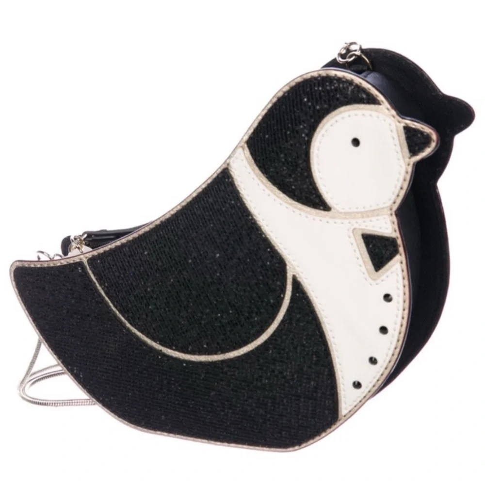 Kate Spade New York Clifton Lane Penguin Crossbody Novelty Bag